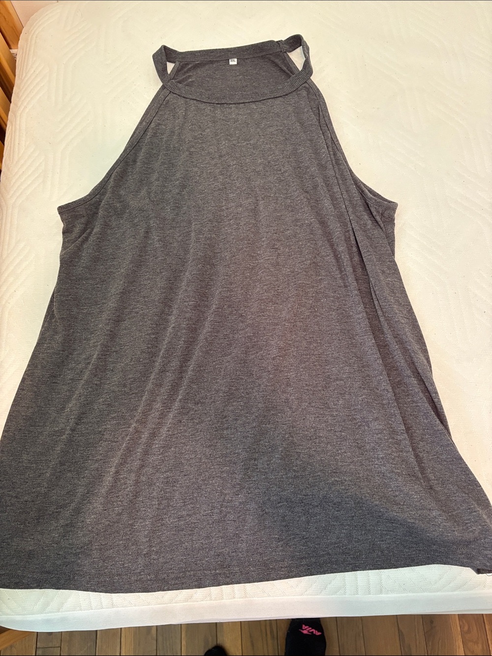 Source Unknown Charcoal High Neck Swing Tank
